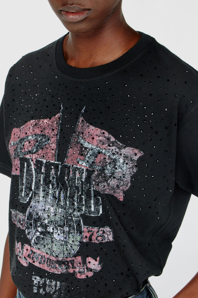 TRIČKO DIESEL T-MARLY T-SHIRT - Fotografia č. 3