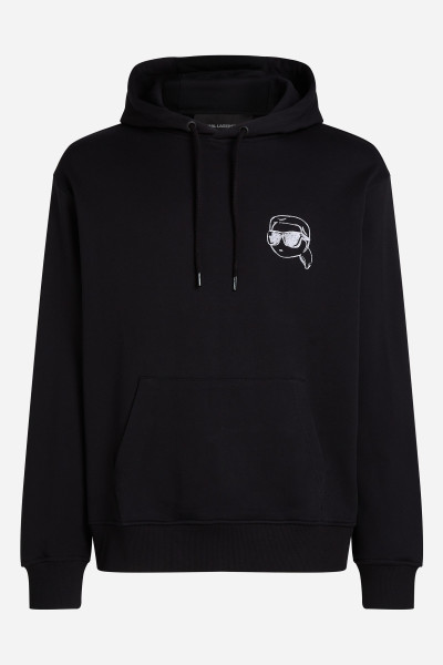 MELEGÍTŐ FELSŐ KARL LAGERFELD BIG IKON HOODIE - Kép 5