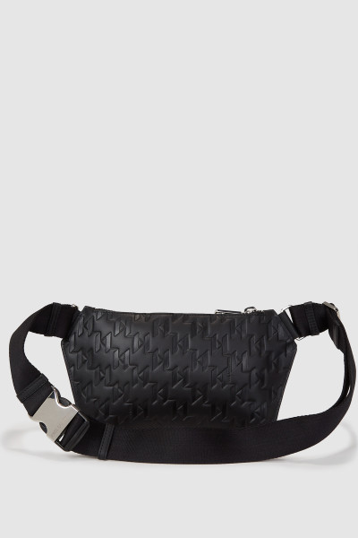 BUM BAG KARL LAGERFELD K/LOOM LEATHER BUMBAG - Kép 2