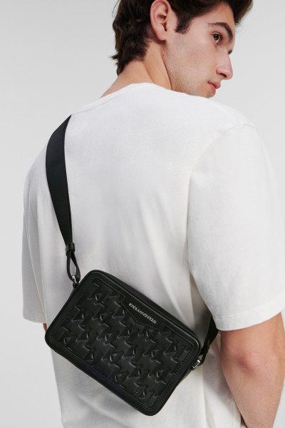TÁSKA KARL LAGERFELD K/LOOM LEATHER CAMERA BAG - Kép 5