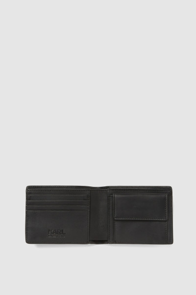 PÉNZTÁRCA KARL LAGERFELD K/LOOM LEATHER BIFOLD WALLET - Kép 3