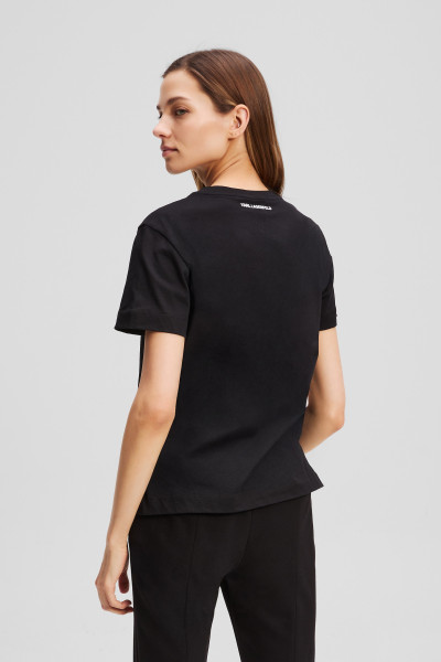 PÓLÓ KARL LAGERFELD IKON SKETCH KARL T-SHIRT - Kép 2