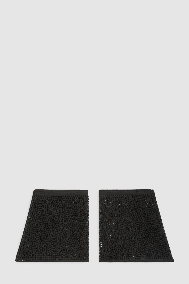 Mandzsettagombok Karl Lagerfeld K/Essential Huns Pick Cuffs Black Embellishment