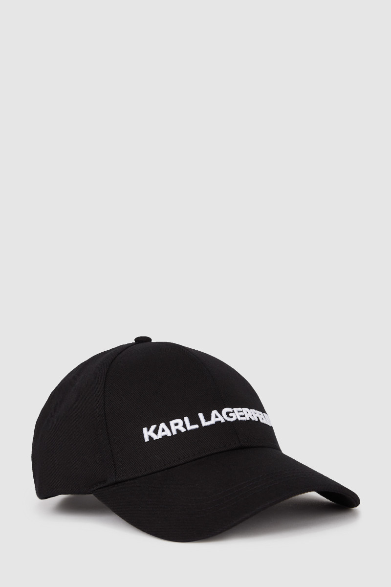 Sapka Karl Lagerfeld K/Essential Cap Black