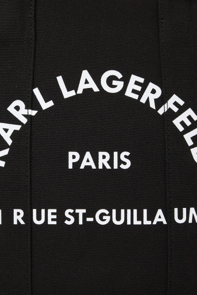 RETIKÜL KARL LAGERFELD K/RSG SQUARE MEDIUM TOTE - Kép 4