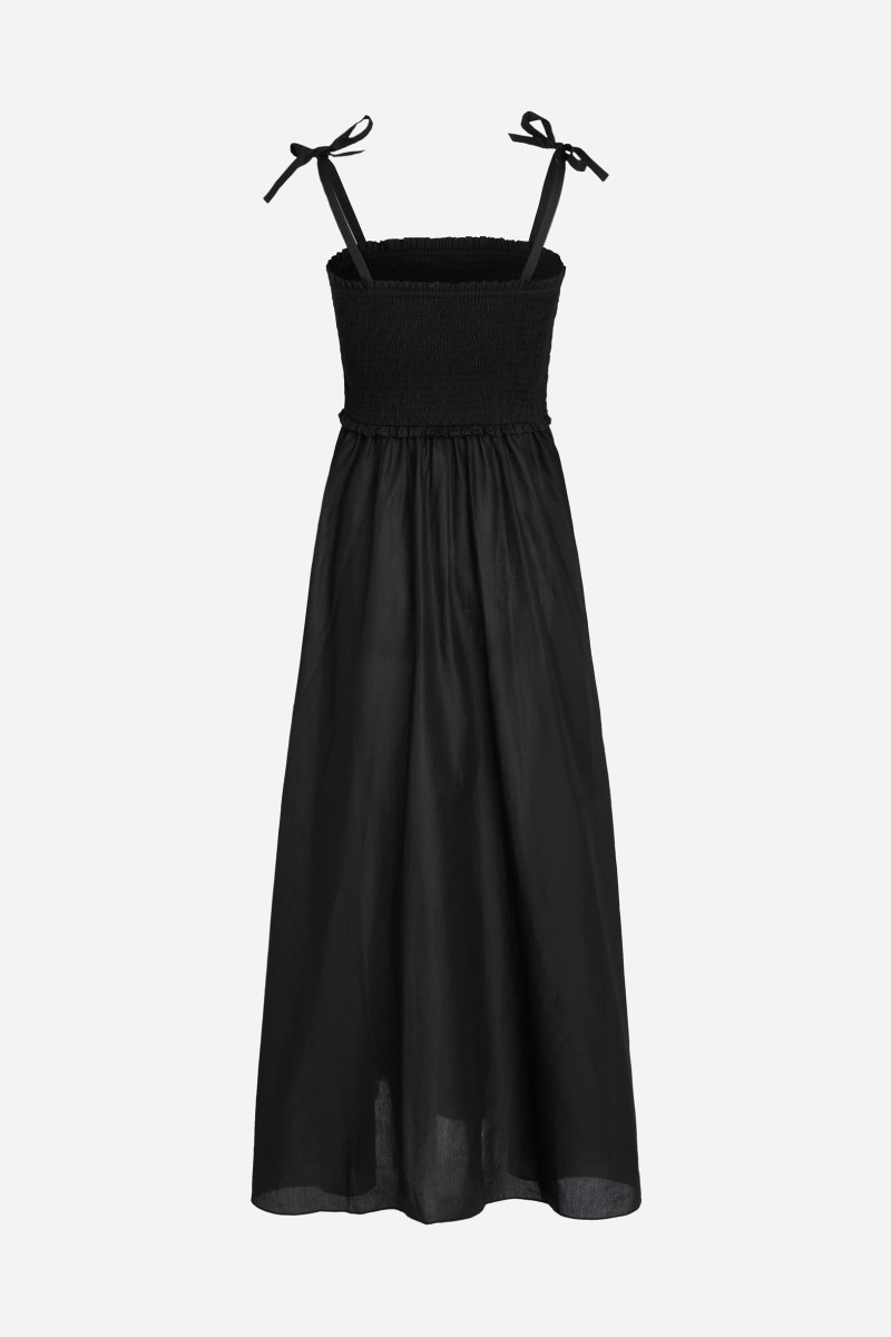 Plážové Oblečenie Karl Lagerfeld Karl Dna Signature Ankle Dress Black