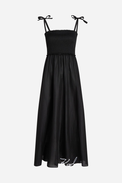 STRANDRUHA KARL LAGERFELD KARL DNA SIGNATURE ANKLE DRESS - Kép 5