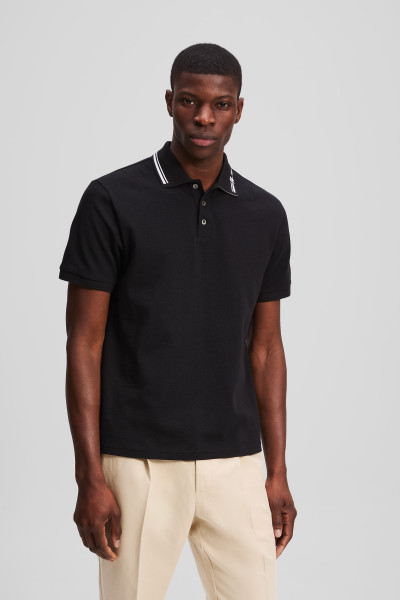 PÓLÓ KARL LAGERFELD POLO W/ CONTRAST DETAILS - Kép 1