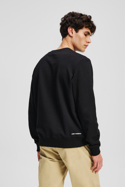 MELEGÍTŐ FELSŐ KARL LAGERFELD ESSENTIAL LOGO SWEATSHIRT - Kép 2