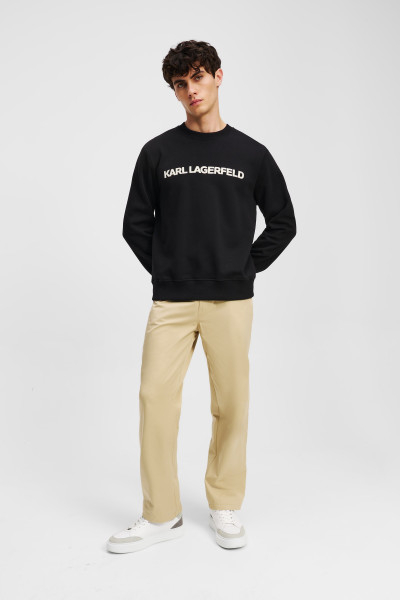 MELEGÍTŐ FELSŐ KARL LAGERFELD ESSENTIAL LOGO SWEATSHIRT - Kép 4