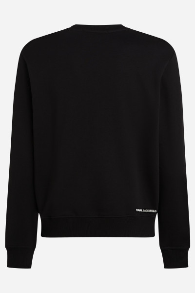 MELEGÍTŐ FELSŐ KARL LAGERFELD ESSENTIAL LOGO SWEATSHIRT - Kép 6