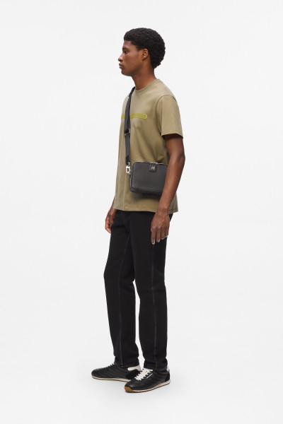 TÁSKA KARL LAGERFELD K/MONOGRAM LEATHER CAMERA BAG - Kép 5
