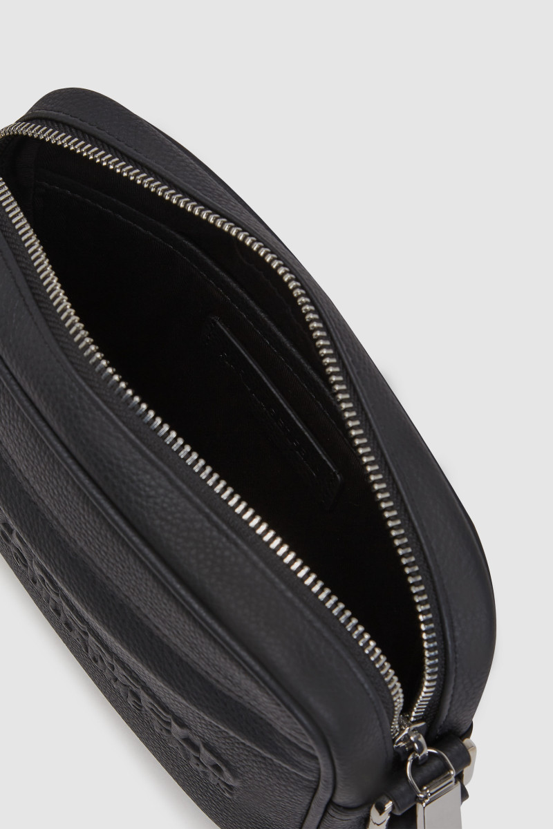 Taška Karl Lagerfeld K/Rsg Leather Camera Bag Black