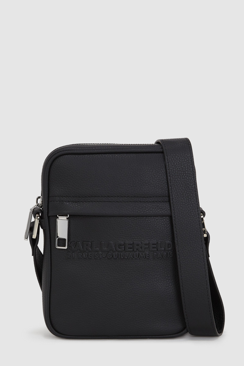 Crossbody Karl Lagerfeld K/Rsg Leather Ns Crossbody Black