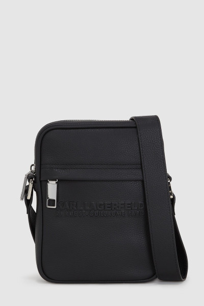 CROSSBODY KARL LAGERFELD K/RSG LEATHER NS CROSSBODY - Kép 1