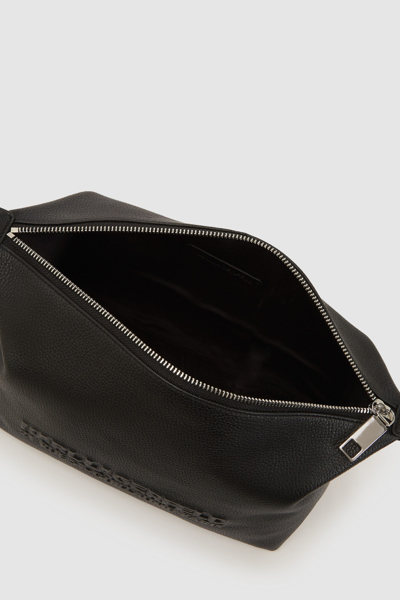 Kozmetická Taška Karl Lagerfeld K/Rsg Leather Washbag Black