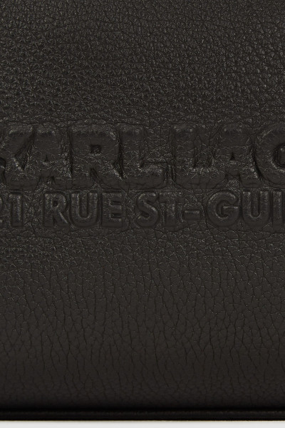 KOZMETICKÁ TAŠKA KARL LAGERFELD K/RSG LEATHER WASHBAG - Fotografia č. 4