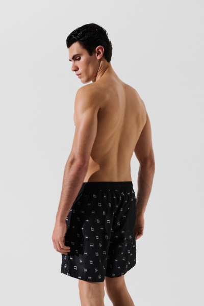 FÜRDŐRUHA KARL LAGERFELD IKON DOT AOP MED BOARDSHORT - Kép 2