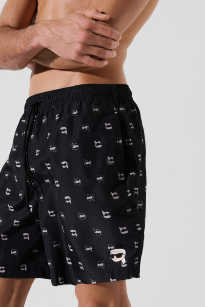 FÜRDŐRUHA KARL LAGERFELD IKON DOT AOP MED BOARDSHORT - Kép 3