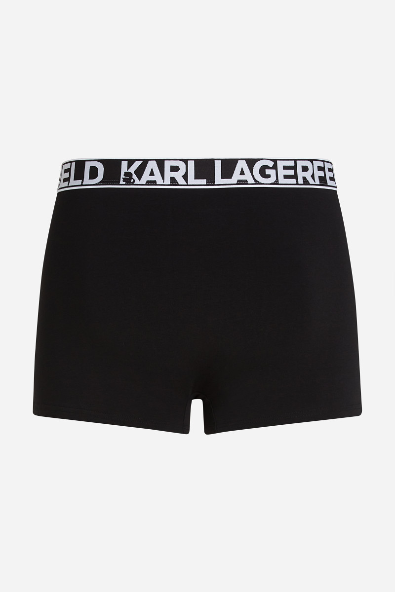 Spodná Bielizeň Karl Lagerfeld Bold Elastic Trunk Black