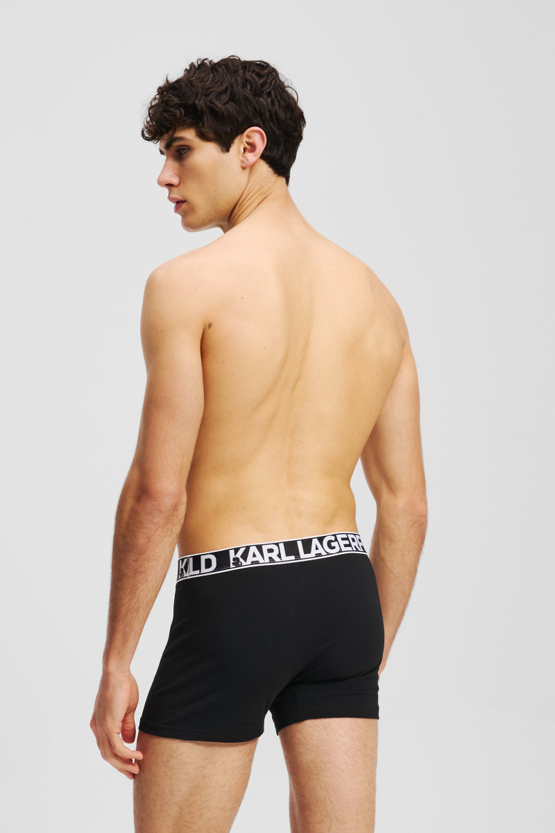 Spodná Bielizeň Karl Lagerfeld Bold Elastic Trunk Black