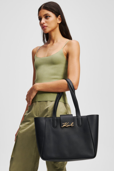 RETIKÜL KARL LAGERFELD K/SIGNATURE MD TOTE - Kép 5