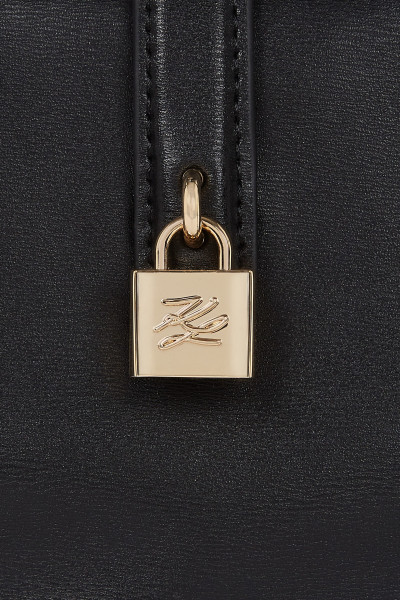 RETIKÜL KARL LAGERFELD K/AUTOGRAPH PADLOCK MINI TOTE - Kép 4