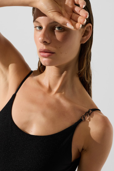 FÜRDŐRUHA KARL LAGERFELD KARL CHEEKY SWIMSUIT - Kép 3