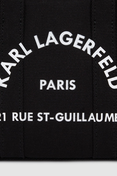 RETIKÜL KARL LAGERFELD K/RSG SQUARE MINI E/W TOTE - Kép 4