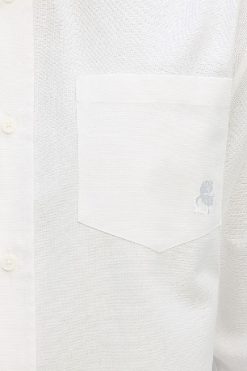 Košeľa Karl Lagerfeld Kameo Shirt W/ Pocket White