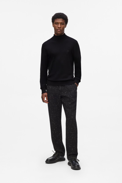 GARBÓ KARL LAGERFELD KAMEO LOGO TURTLENECK - Kép 4