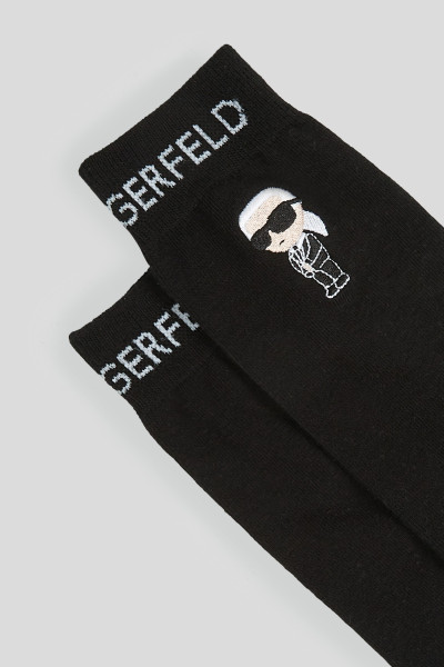 ZOKNI KARL LAGERFELD K/IKON SOCK 3P - Kép 3