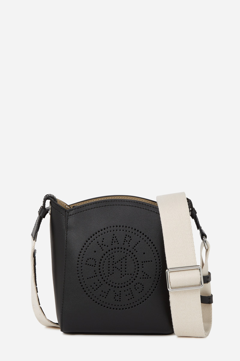 Kabelka Karl Lagerfeld K/Circle Sm Bucket Perforated Black
