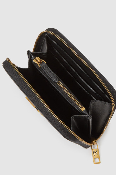 PÉNZTÁRCA KARL LAGERFELD K/AUTOGRAPH MD ZIP WALLET GP - Kép 3