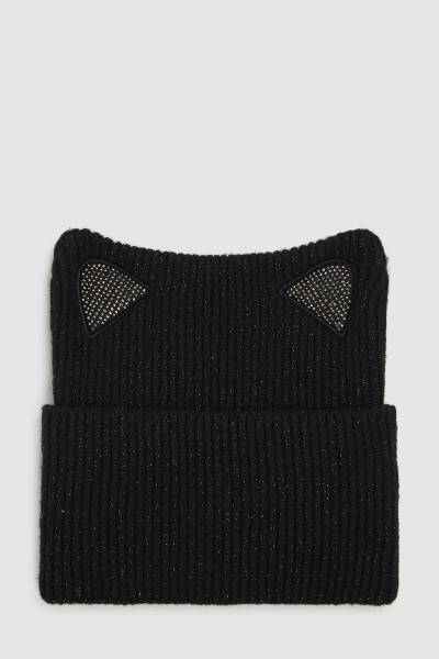 SAPKA KARL LAGERFELD K/ESSENTIAL CHOUP RH BEANIE GP - Kép 1