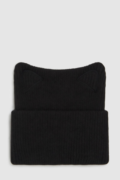 SAPKA KARL LAGERFELD K/ESSENTIAL CHOUP RH BEANIE GP - Kép 2