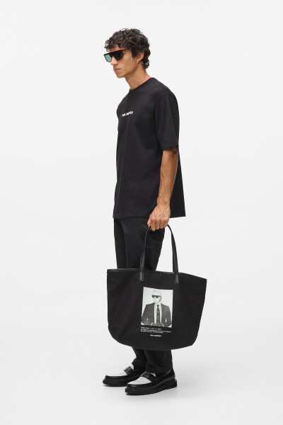 PÓLÓ KARL LAGERFELD KARL ARTWORK T-SHIRT - Kép 4