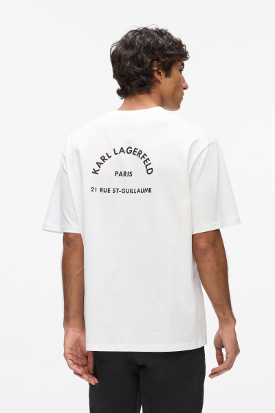 PÓLÓ KARL LAGERFELD RSG BACK PRINT T-SHIRT - Kép 2