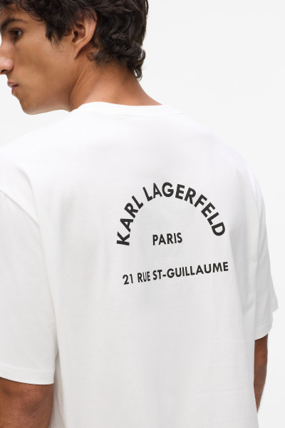 PÓLÓ KARL LAGERFELD RSG BACK PRINT T-SHIRT - Kép 3