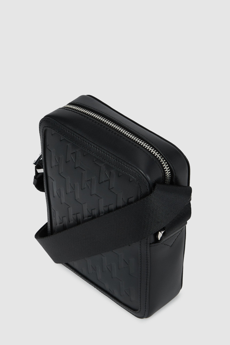 Crossbody Karl Lagerfeld K/Loom Leather Ns Crossbody Black