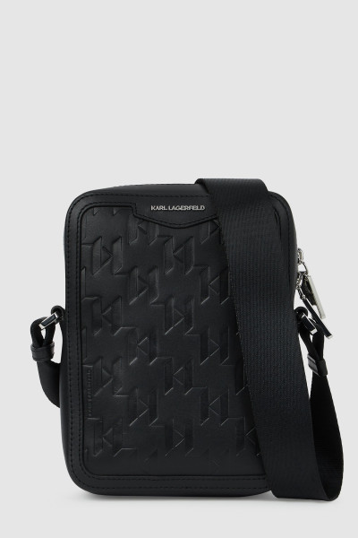CROSSBODY KARL LAGERFELD K/LOOM LEATHER NS CROSSBODY - Kép 1