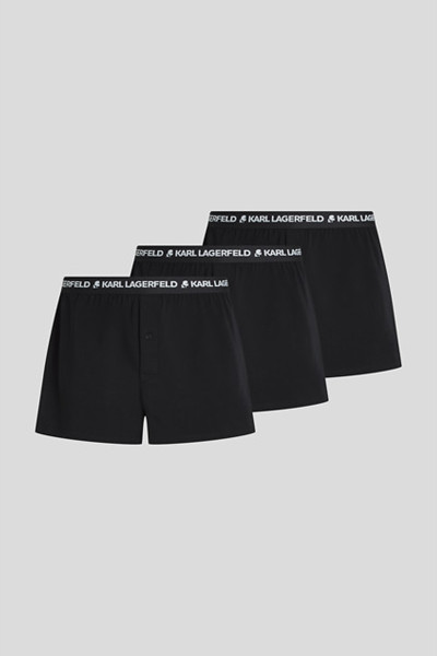 ALSÓNEMŰ KARL LAGERFELD LOGO JERSEY BOXER - Kép 1