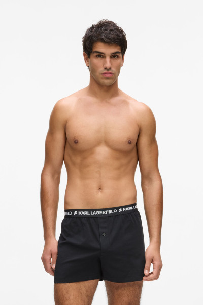 ALSÓNEMŰ KARL LAGERFELD LOGO JERSEY BOXER - Kép 2