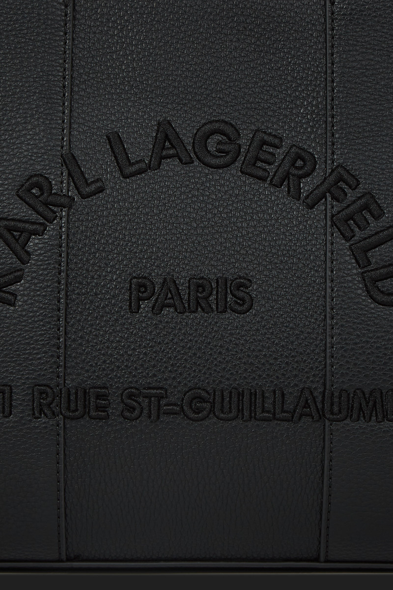 Kabelka Karl Lagerfeld K/Rsg Md Square Tote Peb Emb Black