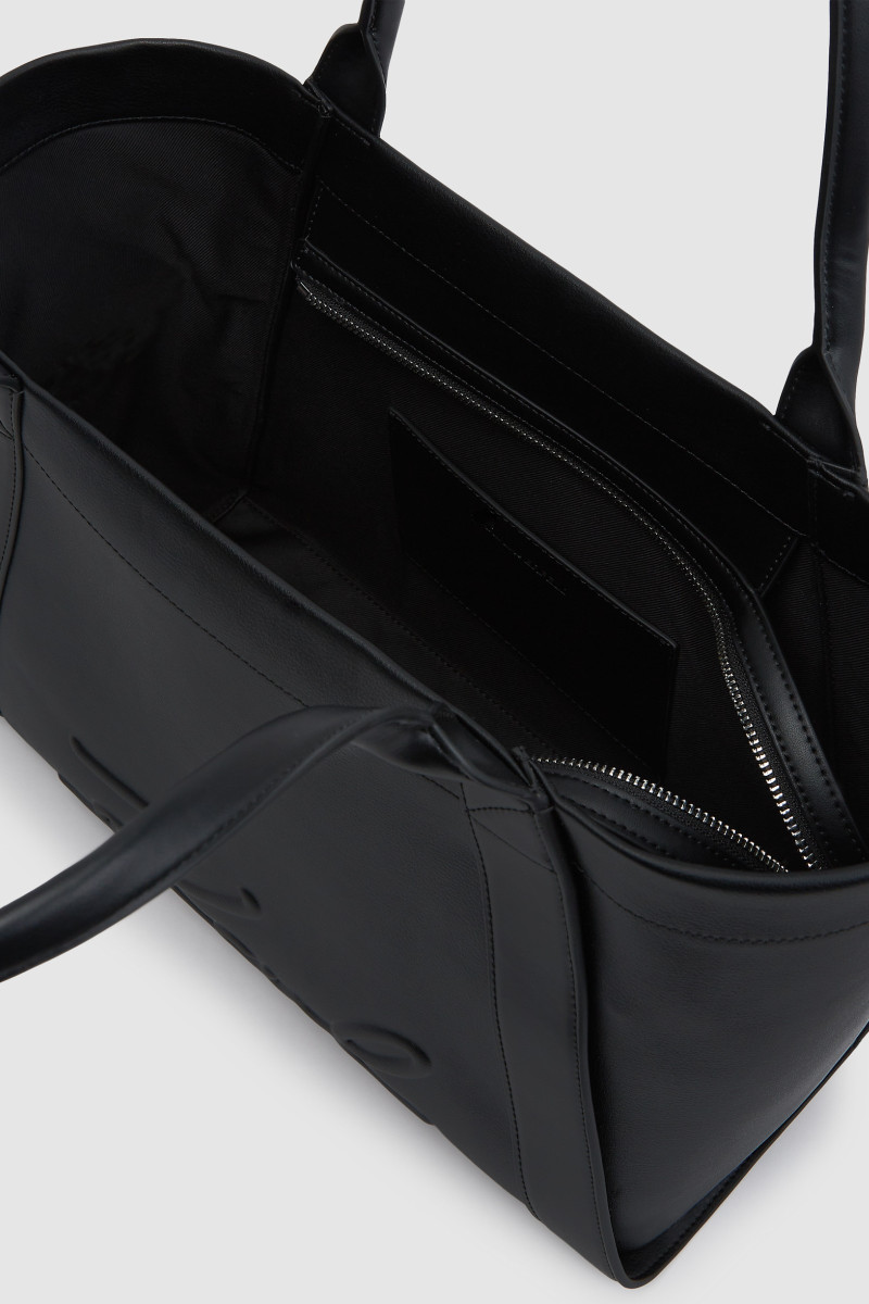Kabelka Karl Lagerfeld K/Ville Md Tote Black-Nickel