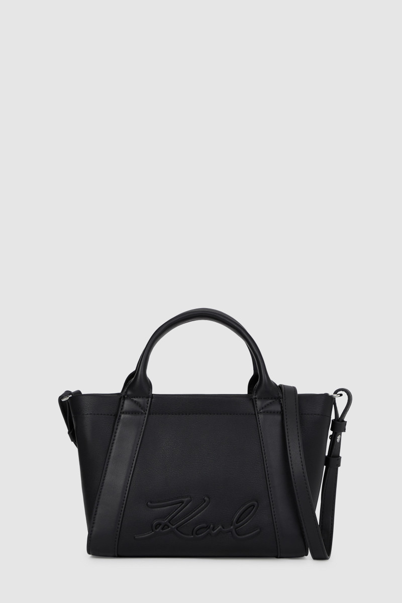 Kabelka Karl Lagerfeld K/Ville Sm Tote Black-Nickel