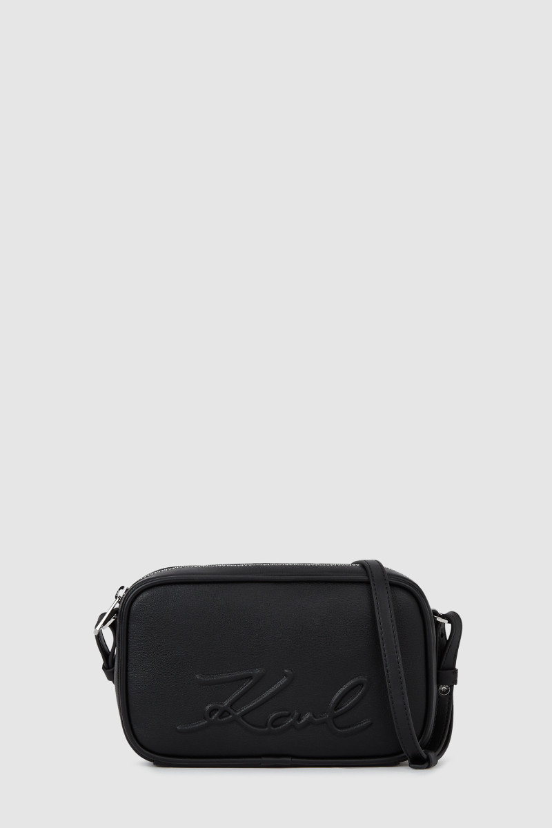 Crossbody Karl Lagerfeld K/Ville Slim Camera Bag Black-Nickel