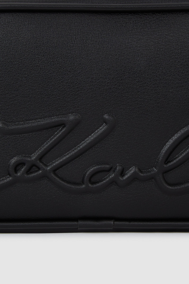Crossbody Karl Lagerfeld K/Ville Slim Camera Bag Black-Nickel