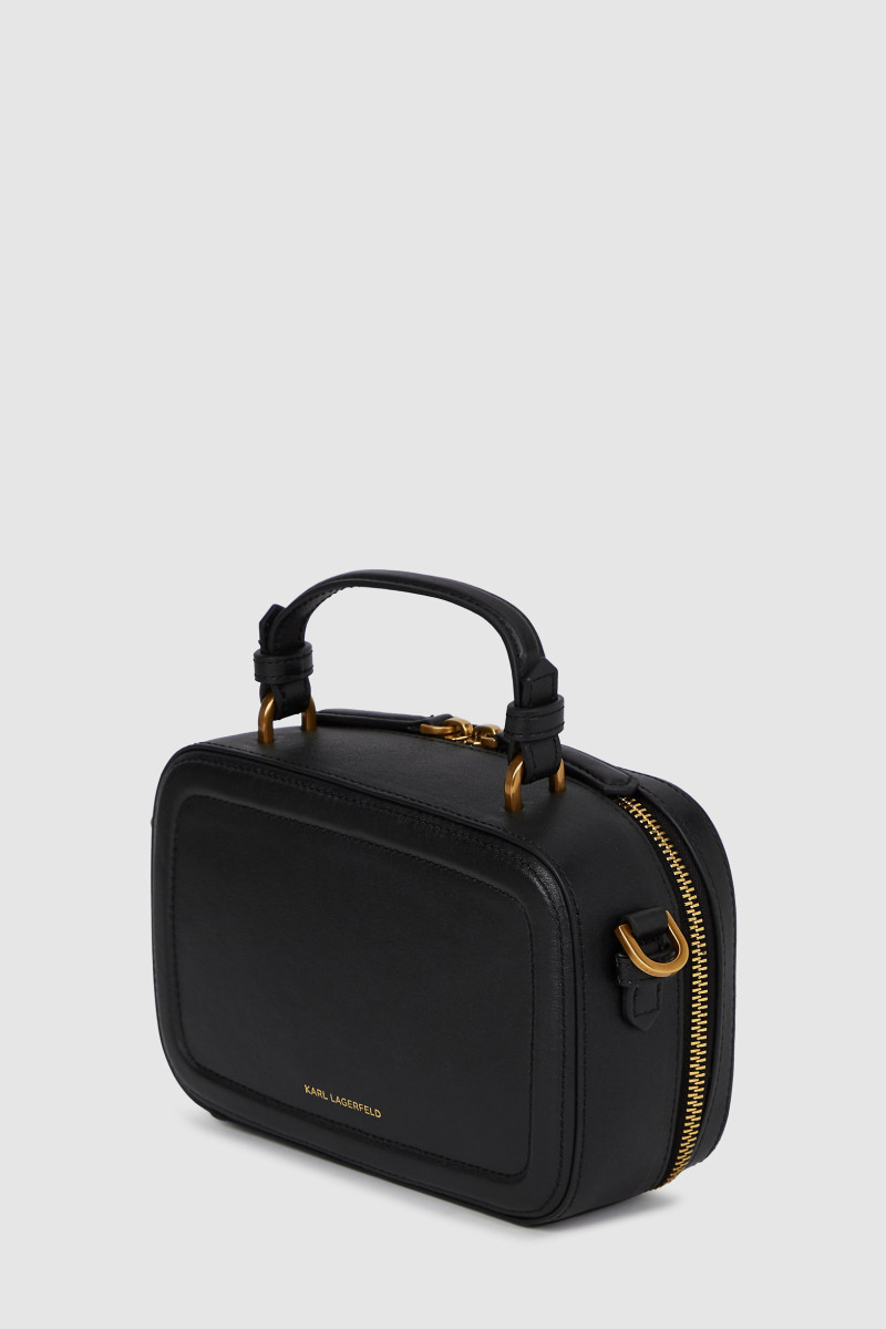Kabelka Karl Lagerfeld K/Autograph Sm Tph Crossbody Black/Gold