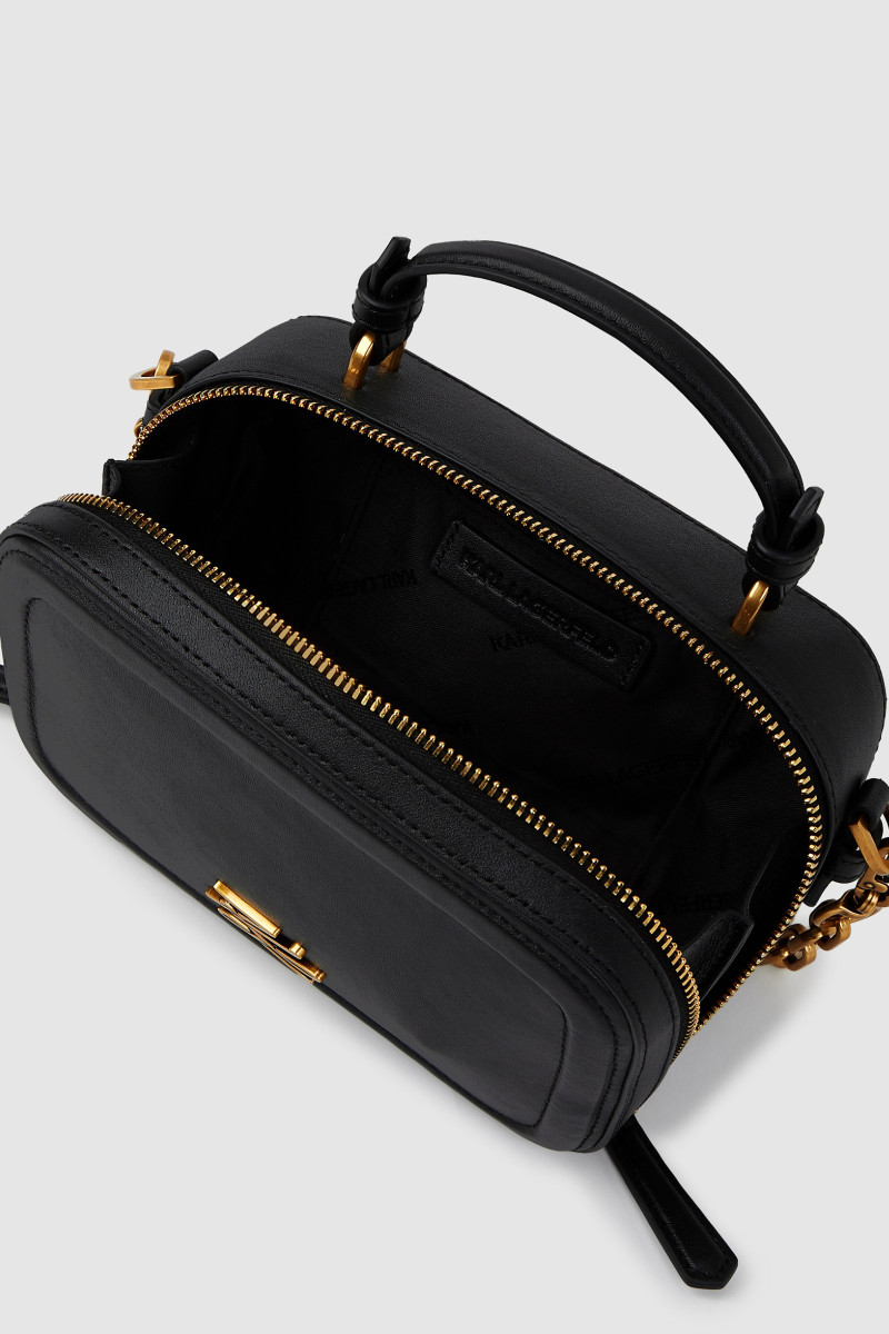 Kabelka Karl Lagerfeld K/Autograph Sm Tph Crossbody Black/Gold